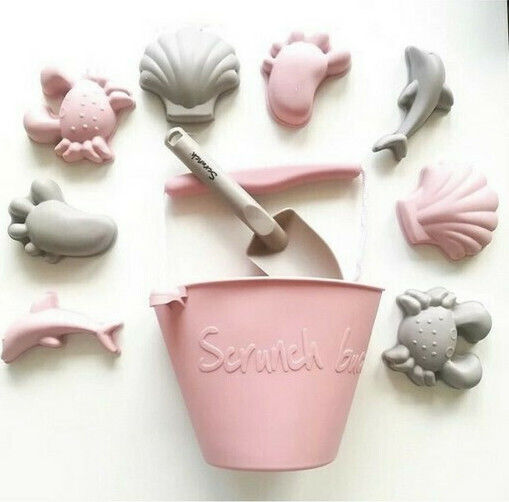 Scrunch Silicone Sand Molds Set Gray (4pcs)
