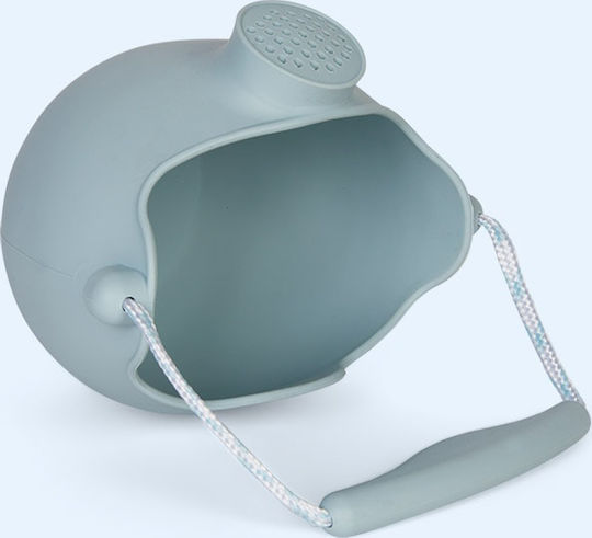Scrunch Silicone Beach Watering Can Blue