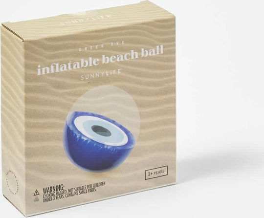 Sunnylife Inflatable Beach Ball in Blue Color 35 cm