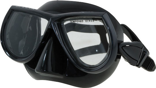 XDive Silicone Diving Mask Specta Black