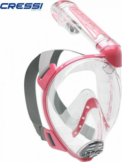 CressiSub Full Face Duke Pink Diving Mask