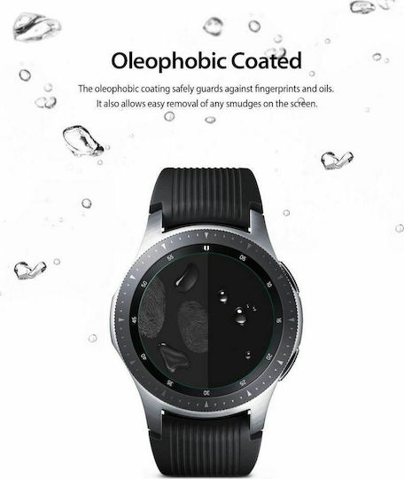 Ringke ID Tempered Glass for the Galaxy Watch 3 45mm 2pcs