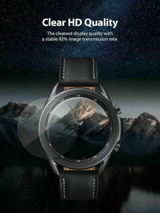 Ringke ID Tempered Glass για το Galaxy Watch 3 45mm 2τμχ