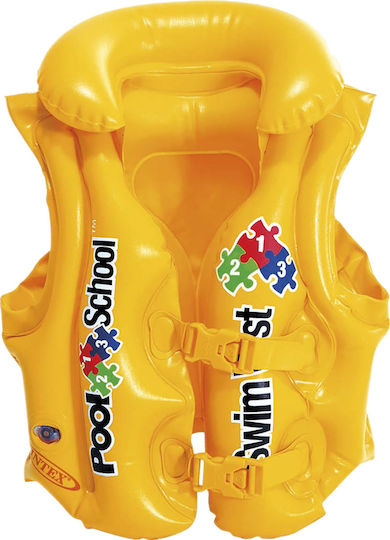 Intex Kids' Life Jacket Inflatable Yellow