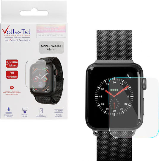 Volte-Tel 2.5D Full Glue Tempered Glass for the Apple Watch 42mm 1pcs 8169625