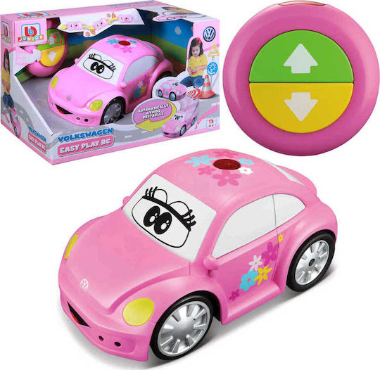 Bburago Volkswagen Easy Play Teleghidat Mașină roz
