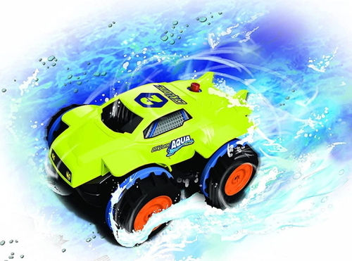 Maisto Cyclone Aqua Tread Remote Controlled Car Stunt Yellow