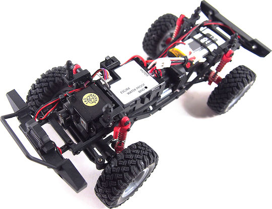 Amewi AMXRock AM4 Li-Po Akku 600mAh Радиоуправляемо Автомобил Пълзящи машини 4WD Син