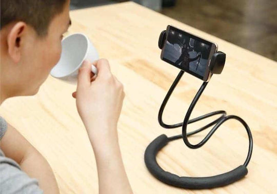 Factory Neck Holder for Mobile Phone in Black Colour