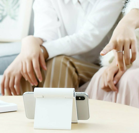 Ugreen Multi-Angle Desk Stand for Mobile Phone in White Colour