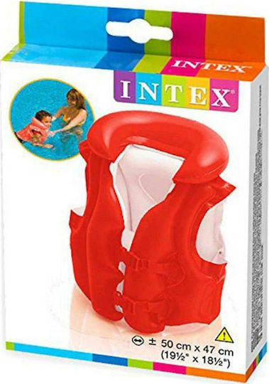 Intex Kinder-Schwimmweste Aufblasbar Orange