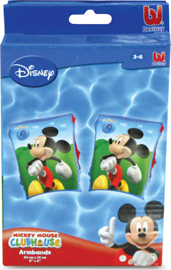 Bestway Aripioare de Înot din Vinil Mickey Mouse 23x15cm. Multicolore Clubhouse