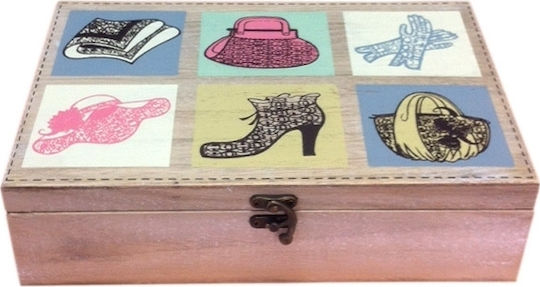 SP Souliotis Wooden Sewing Box 30x20cm