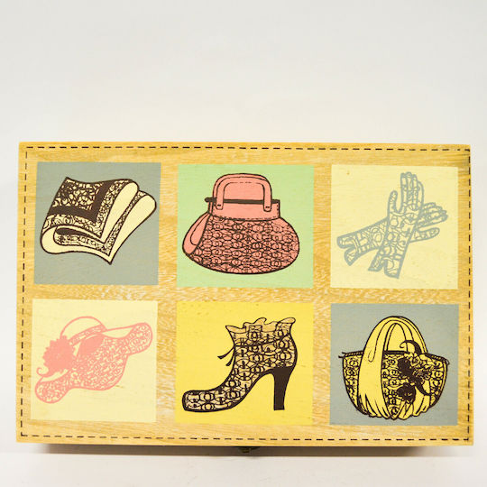 SP Souliotis Wooden Sewing Box 30x20cm