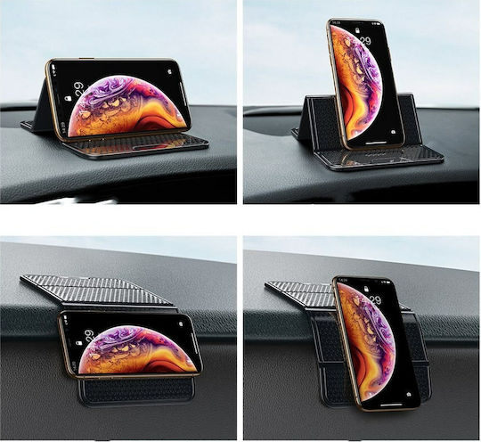 Baseus Folding Bracket Antiskid Nanopad Non-slip Mobile Stand Mobile in Transparent color