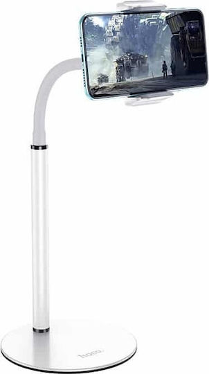 Hoco PH28 Mobile Phone Stand with Extension Arm in White Colour