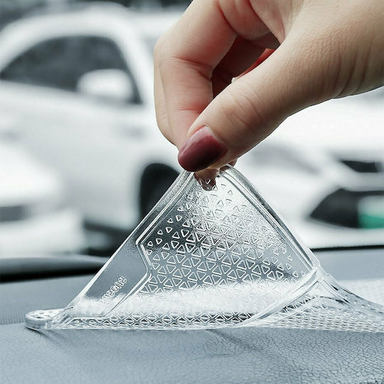 Baseus Folding Bracket Antiskid Nanopad Non-slip Mobile Stand Mobile in Transparent color