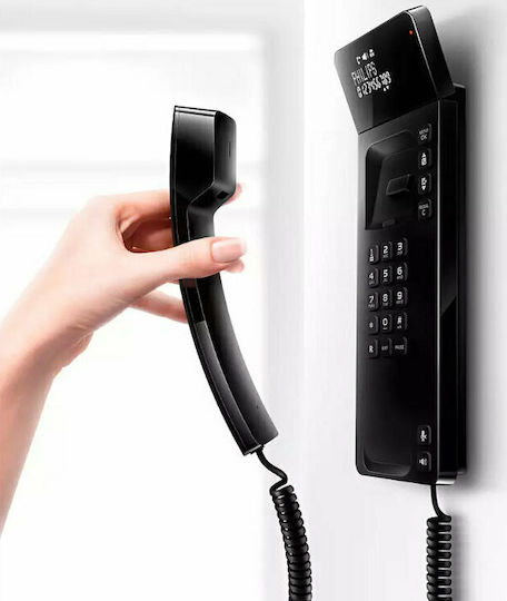Philips M110 Ενσύρματο Τηλέφωνο Γόνδολα Μαύρο M110B/23