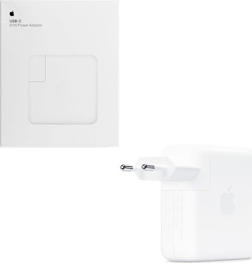 Apple Încărcător Laptop USB-C 61W 3A Pentru Apple Fără Cablu De Alimentare