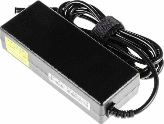 Green Cell Laptop Charger 90W 19.5V 4.62A for Dell with Detachable Power Cord