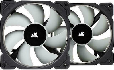 Corsair ML120 Premium Magnetic Levitation 4-Pin PWM Case Fan 2-pack