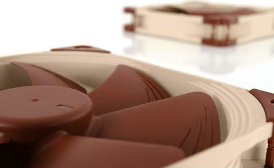 Noctua NF-A14 Case Fan 140mm (1500rpm / 82.52cfm) Χωρίς Led Φωτισμό και Σύνδεση 4-Pin PWM Καφέ