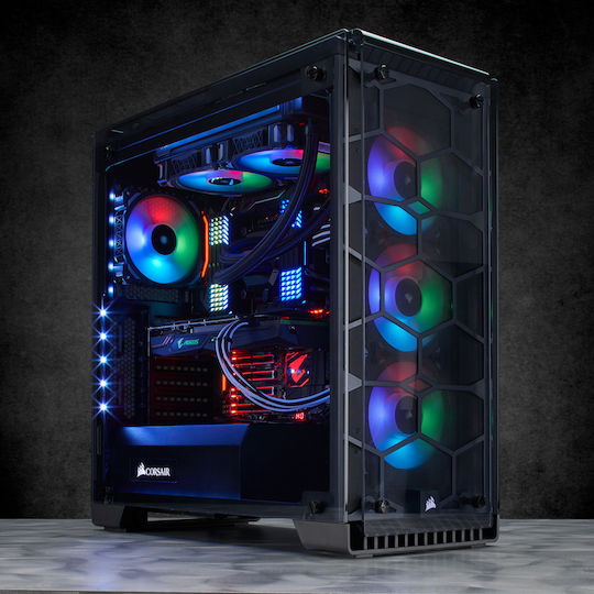 Corsair ML120 PRO RGB Gehäuselüfter mit Verbindung 4-Pin PWM 1Stück Schwarz