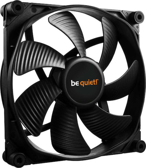 Be Quiet Silent Wings 3 High-Speed Gehäuselüfter 140mm mit Verbindung 4-Pin PWM 1Stück Schwarz