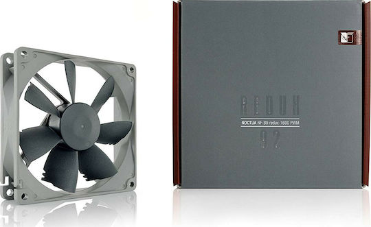 Noctua NF-B9 redux-1600 Case Fan 92mm (1600rpm / 37.85cfm) Χωρίς Led Φωτισμό και Σύνδεση 4-Pin PWM Γκρι