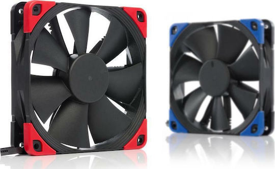 Noctua NF-S12A chromax.black.swap Case Fan 120mm (1200rpm / 63.2cfm) Without LED Lighting and 4-Pin PWM Connection