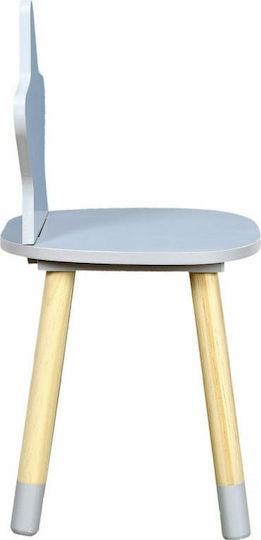Kids Chair Gray 54x27cm