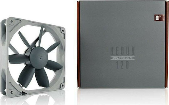 Noctua NF-S12B Redux-700 Gehäuselüfter 120mm (700rpm / 33,49cfm) Ohne LEDs Verbindung 3-polig Graue