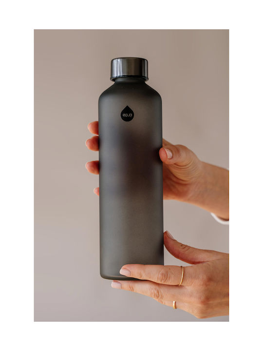 Equa Eco-friendly Glass Water Bottle with Screw Cap Mismatch Ash 750ml