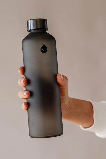 Equa Eco-friendly Glass Water Bottle with Screw Cap Mismatch Ash 750ml