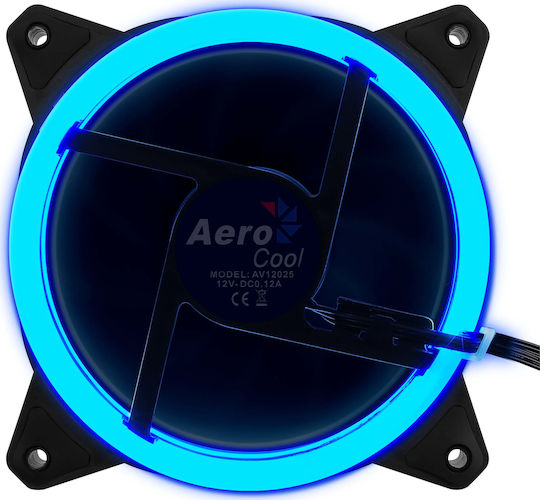 REV RGB 120mm 4-Pin Molex Case Fan