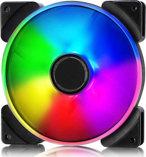 Fractal Design Prisma AL-14 Case Fan 140mm (1700rpm / 103.85cfm) with ARGB Lighting and 4-Pin PWM Connection 3pcs