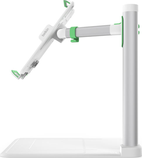 Belkin Tablet Stage Stand pentru tabletă cu braț de extensie în culoarea Alb