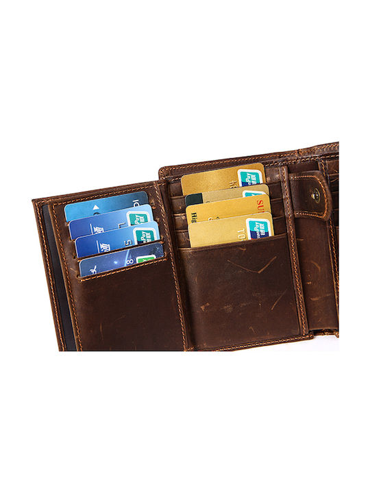 Cardinal Men's Leather Wallet Tabac Brown