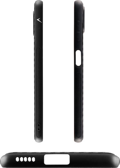 Volte-Tel Carbon Camera Protective Back Cover Silicone Black (Xiaomi Mi 11 Lite / 11 Lite 5G / 11 Lite 5G NE)