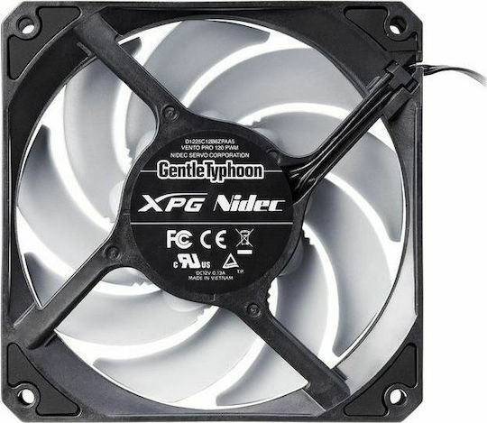 Adata XPG Vento Pro 120 Gehäuselüfter (2150rpm) Ohne LEDs Beleuchtung und Verbindung 4-Pin PWM