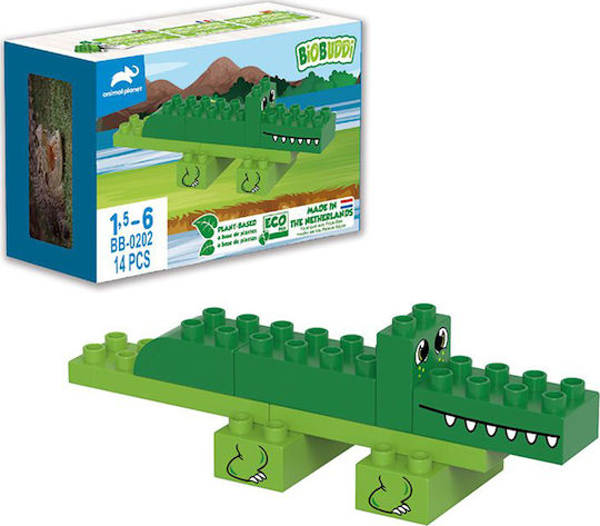 Biobuddi Blocks Animal Planet Crocodile for 1.5-6 years Years 14pcs