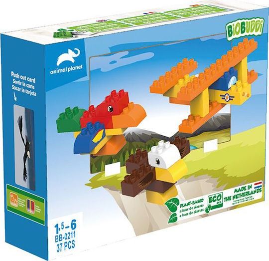 Biobuddi Blocks Animal Planet Airplane for 1.5-6 years Years 37pcs