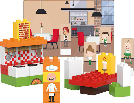 Biobuddi Blocks Restaurant for 1.5-6 years Years 40pcs