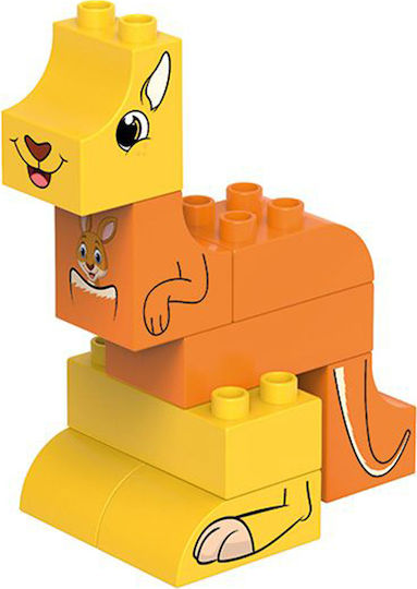 Biobuddi Blocks Animal Planet Kangaroo for 1.5-6 years Years 14pcs