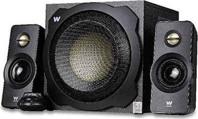 Woxter Big Bass 260 Computerlautsprecher 2.1 mit Leistung 150W in Schwarz Farbe