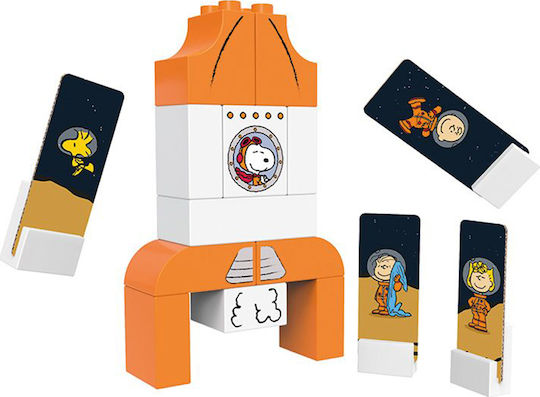 Biobuddi Blocks Snoopy in Space for 1.5 - 6 Years 25pcs