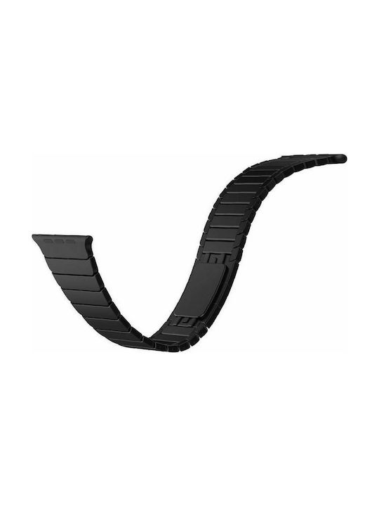 Tech-Protect Linkband Λουράκι Ανοξείδωτο Ατσάλι Μαύρο (Apple Watch 44/45/46mm/Ultra 49mm)
