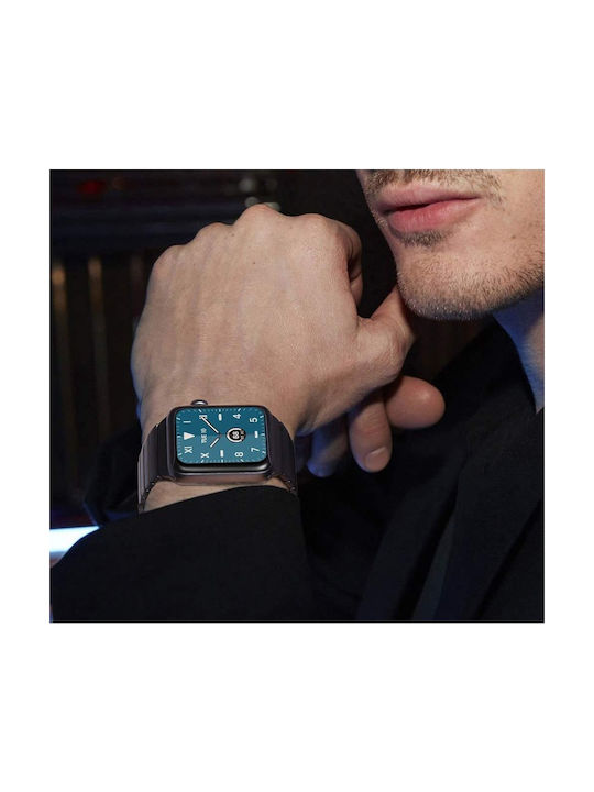 Tech-Protect Linkband Λουράκι Ανοξείδωτο Ατσάλι Μαύρο (Apple Watch 44/45/46mm/Ultra 49mm)