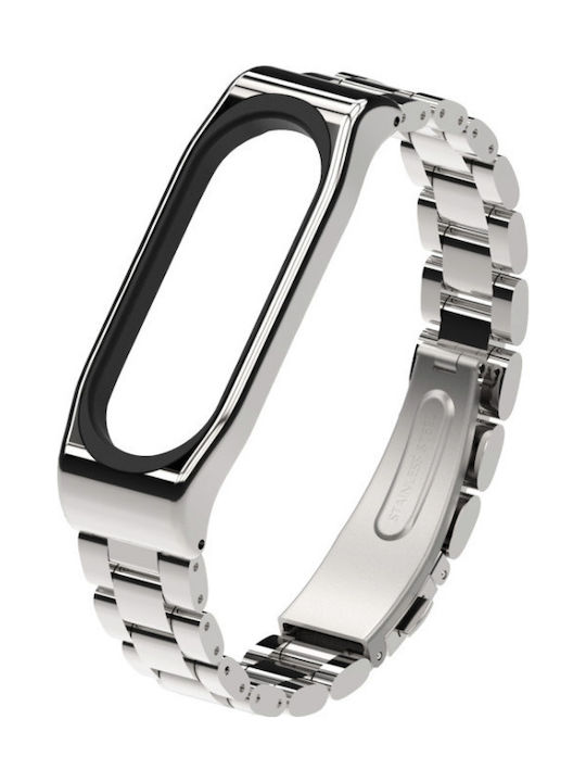 Stainless Ασημί (Mi Band 3/4)
