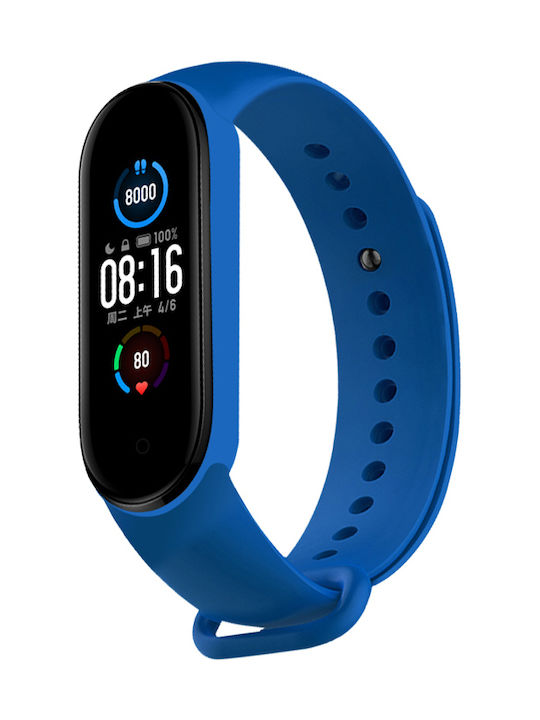 Λουράκι Σιλικόνης Dark Blue (Mi Band 5)